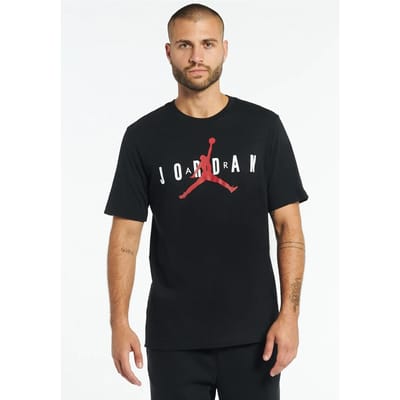 Nike Air Jordan T-shirt voor heren in zwart