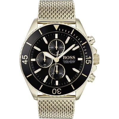 Hugo Boss 1513703 Herenhorloge 46 mm goud