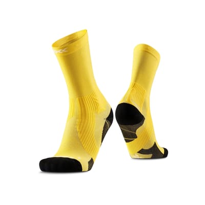 X-socks Run Perform Crewsokken Geel EU 39-41