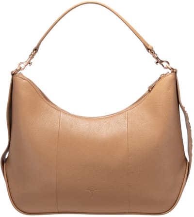 JOOP! Schoudertas Fatto Camilla Hobo Bag Tannin Lichtbruin