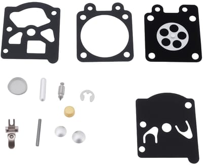 Allecto - Carburetor Membrane Reparatie Kit - Voor Husqvarna 455 460 461 - Betrouwbare reparatie - Hoogwaardige kwaliteit - Inclusief alle benodi
