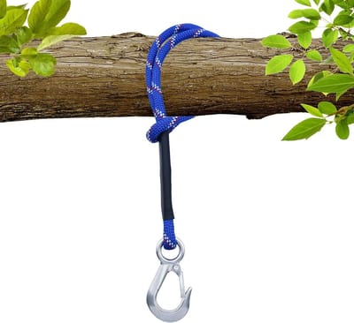Verstelbaar 50 cm Touw voor Boomschommel met Karabijnhaak - Ideaal voor Hangmatten en Yoga Swings