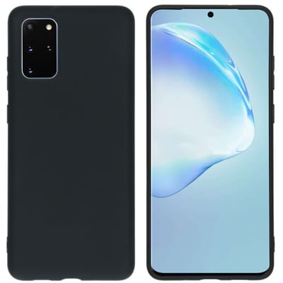 imoshion Hoesje - Geschikt voor Samsung Galaxy S20 Plus - Color Backcover - Zwart