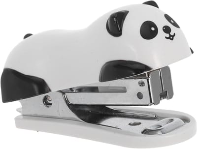 Mini Nietmachine - Schattige Nietmachine - Papieren Organiseren - Uniek Panda Design - 62 x 37 cm - Zoals Getoond