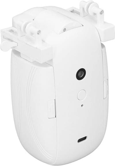 Automatische Gordijnopener - Elektrisch Gordijnapparaat - Gordijnen Automatiseren - Stille Werking - Tot 15 kg - Wit