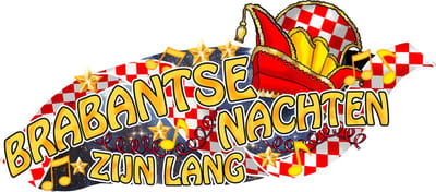 Carnaval wanddecoratie bord Brabantse nachten zijn lang 59 x 27 cm
