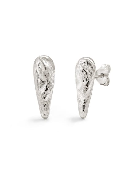 KUZZOI - Oorbellen - Oorsteker Men Druppel 925 Sterling Zilver - Heren