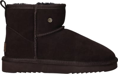 Warmbat Wallaby Suede Boot Dames Laarzen - Bruin