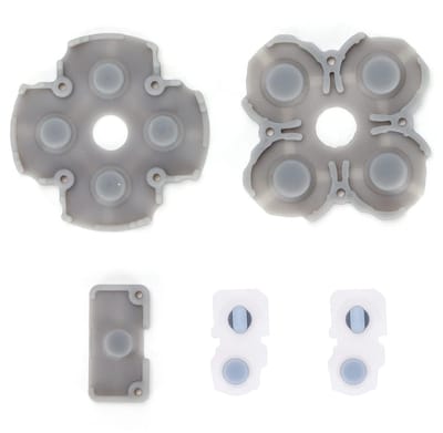 Zeynomax - Siliconen Geleidende Rubberen Pads - Vervangende Reparatieonderdelen - Hooggevoelige Technologie - 10,5 x 7 cm - Gamepad-controller - Voo..