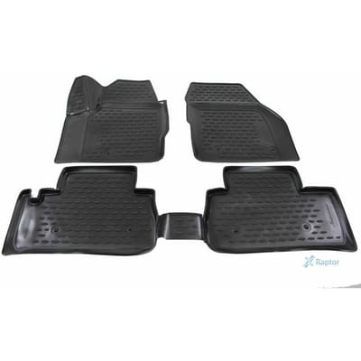 J&J AUTOMOTIVE | Tapis De Sol En Caoutchouc 3D Exclusive Pour Land Rover Freelander 2 2006-2014 noir