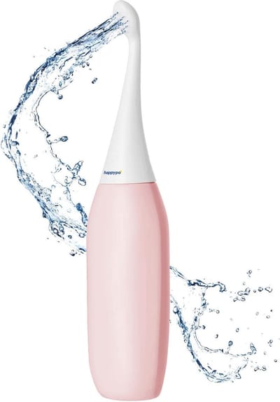 Roze Billendouche - Easy Bidet 2.0: Reisbidet, Vervangt Vochtige Doekjes, Draagbare Intiemdouche