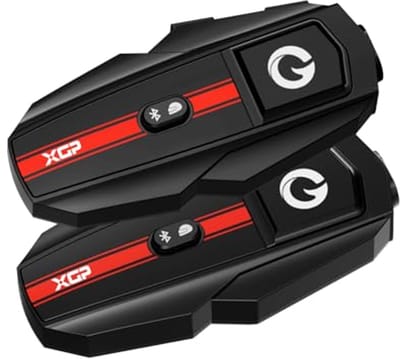 Bluetooth Motorheadset met muziek delen - IP67 waterdicht communicatiesysteem voor twee personen