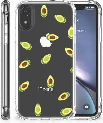 Apple iPhone Xr Beschermhoes Avocado