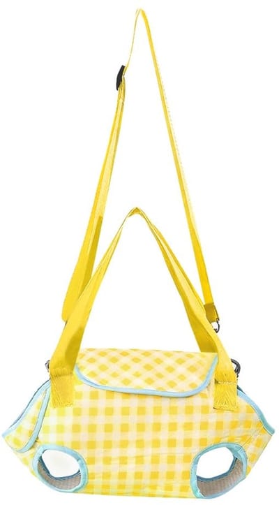 Dailygoods- Hefharnas Ademend - Draagtas voor Honden/Katten - Verstelbare Riem - Comfortabel Ontwerp - Huisdier Vervoer - 6 Openingen - Hondendraagtas