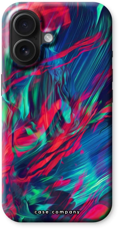 Case Company® - Hoesje geschikt voor iPhone 16 hoesje - Pilgrims Of The Sea - Tough Case - Maximale Bescherming alle Kanten en Schermrand