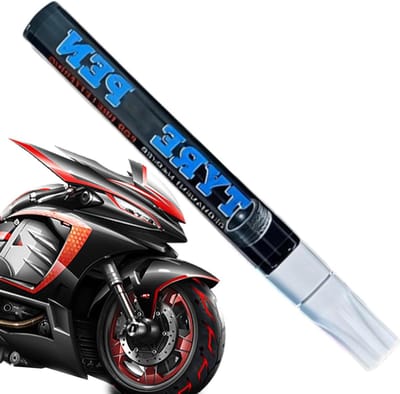 Banden Verf Marker - Autoband Pen - Voertuig Decoratie - Permanente Weerbestendig - 14 x 2 x 2 cm - Wit