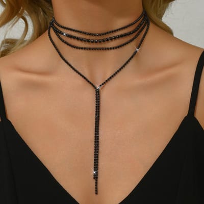 1 STKS Dames Mode Trendy Kwast Hanger Ketting Sieraden Geschikt voor Date, Feest, Festival Cadeau-L66 brown