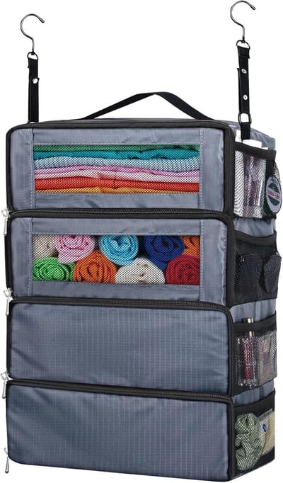 Hanging Travel Organizer - Hand Luggage Suitcase Organizer voor Efficiënt Inpakken