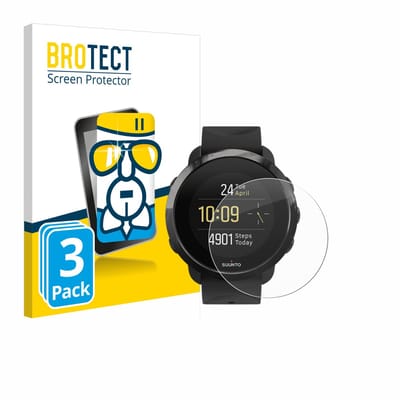Screenprotector 3 Stuks voor Suunto 3 Fitness Beschermglas transparant