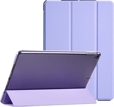YONO Hoes geschikt voor Apple iPad 9 10.2 inch - 9e Generatie - 8e - 7e - 2021 - 2020 - 2019 - Case Cover - Tablet Hoesje - Lila
