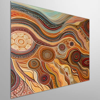 Kunstprint | Wanddecoratie | Dibond | 40 × 40 cm