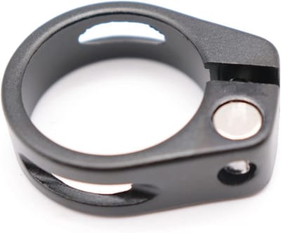 Super Light Aluminum Bicycle Saddle Clamp Saddle Clamp 31.8mm (Black) - ShopVlot