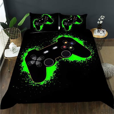 Game Controller Beddengoed Sets Coole Gaming Console Dekbedovertrek Dekbed Set Exquise Beddengoed Set Luxe Cadeau 100x135cm-2pcs