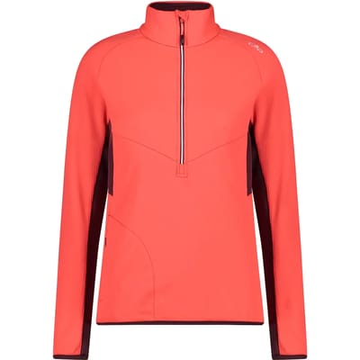 Damessweatshirt met halve rits CMP