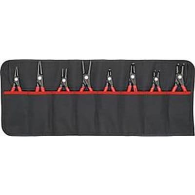 Knipex 00 19 58 V02 Precisie-borgveertang set Geschikt voor borgringen Binnen- en buitenringen 12-25 mm, 19-60 mm 10-25 mm, 19-60 mm Puntvorm Recht,