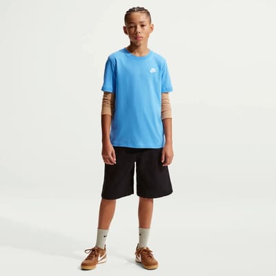 Nike T-shirt Sportswear Blauw - Maat XS