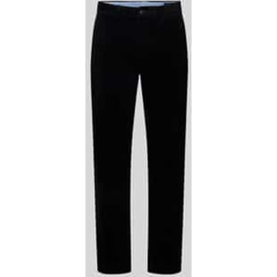 straight fit corduroy broek van katoenmix
