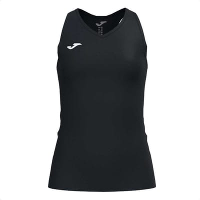 Joma Olimpiada Mouwloos T-shirt Zwart M Vrouw