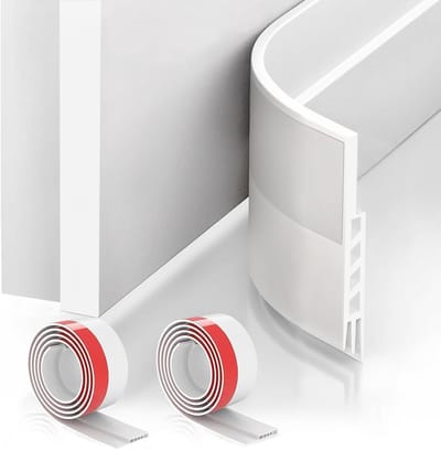 Deur tochtstopper - 2 Stuks Deurbodemafdichting voor Buiten- en Binnendeuren met Stof- en Geluidsisolatie