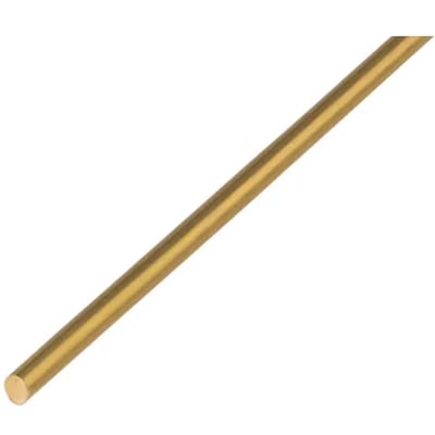 Alberts 471118 ronde buis | messing | 1000 x 4 mm