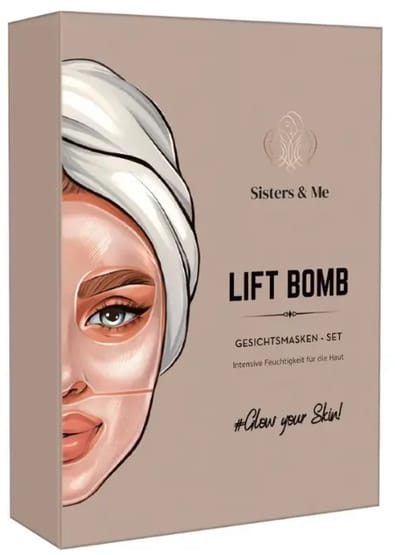 Sisters & Me | Lift Bomb - Set 9-delig - FaceMasks - EyePads - Vegan