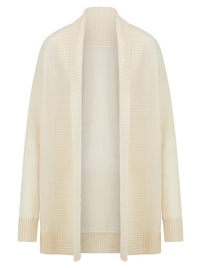Lang vest Van Peter Hahn wit