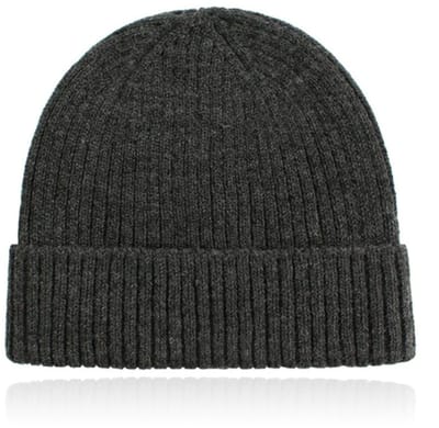 Classic Beanie Muts Dames - Dark Grey
