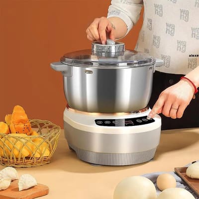 Deegmixer - Keukenmachine - Bakken - Traditionele Kneedsimulatie - 7 Liter - Zwart