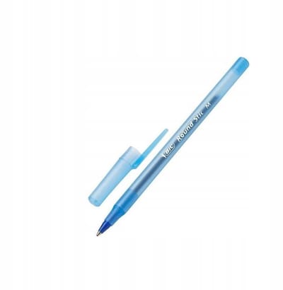 BIC Round Stic Blauwe Balpen - 1.0mm Punt