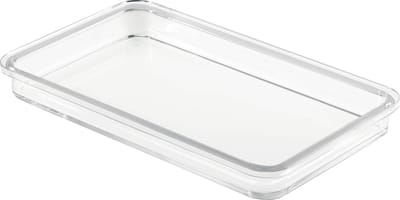 iDesign - Clarity Tray voor Gastendoekjes - Kunststof - Transparant