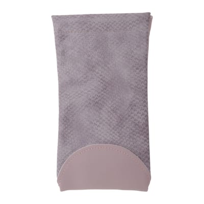 Dailygoods- Brillenkoker Zacht - Brillenkoker met Veermechanisme - Zonnebrillenetui - Waterdicht - Fluwelen Voering - 6.89x3.54 cm