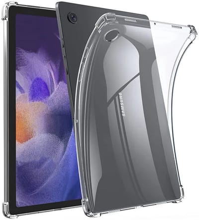 Schokbestendige TPU Hoes Transparant Geschikt voor Samsung Galaxy Tab A8 - Shockproof Back Cover Doorzichtig