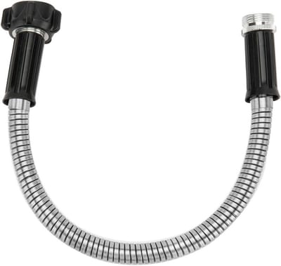 Korte Tuinslang 0,3m Roestvrij Staal met Mannelijke Connector