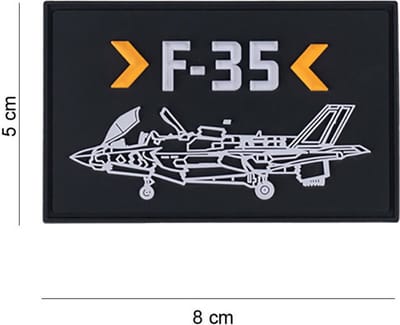 Embleem 3D PVC F-35