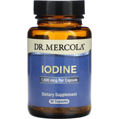 Dr. Mercola, Jodium, 1.500 mcg, 90 Capsules