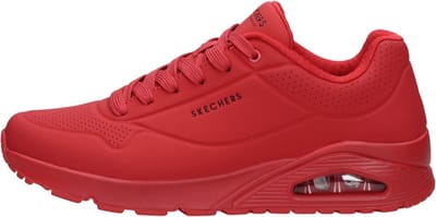 Skechers Uno - Stand On Air - Heren Sneakers - Rood