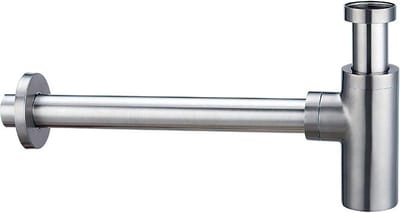 Design sifon Gun Metal Geborsteld