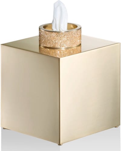 Tissuebox Decor Walther Rocks Matt Goud