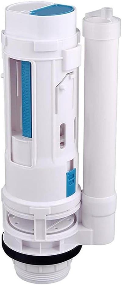 Toilet Afvoer Knop - Dubbele Spoelknop - Water Besparen - Duurzaam ABS Materiaal - Meerdere Maten - Chroom