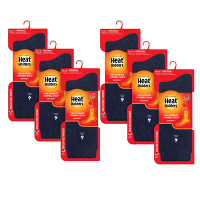 Heat Holders - 6 paar originele dikke winterthermo sokken voor dames